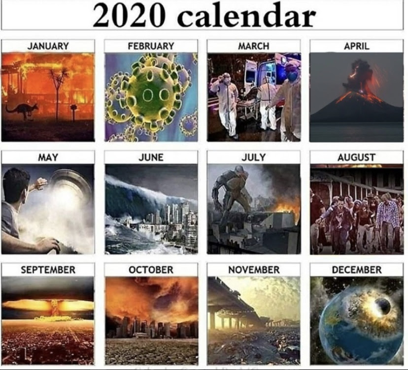 2020 calendar