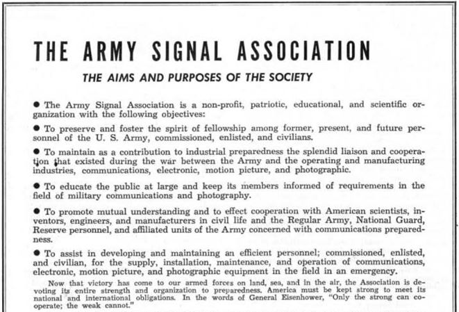army signal 1