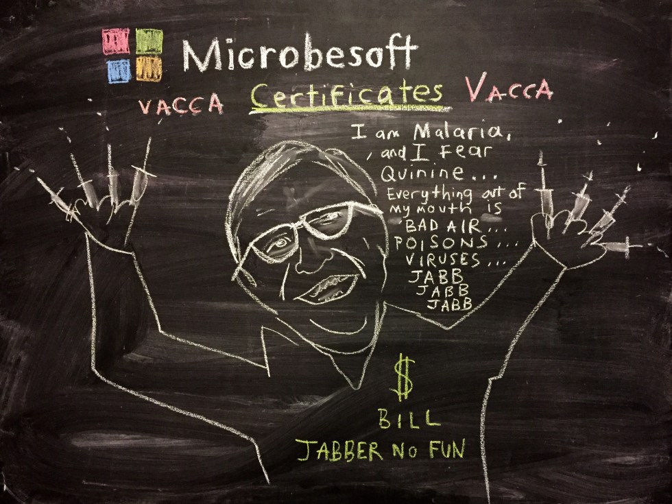 chalk Bill Gates