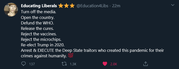 educating liberals tweet