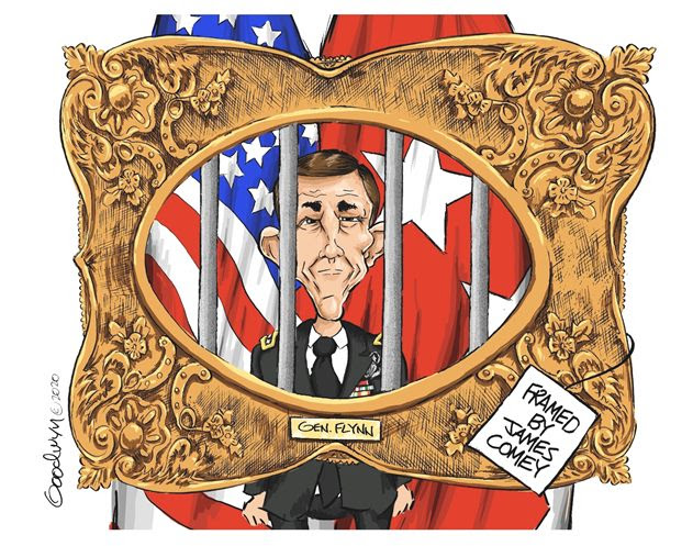 flynn comey framed