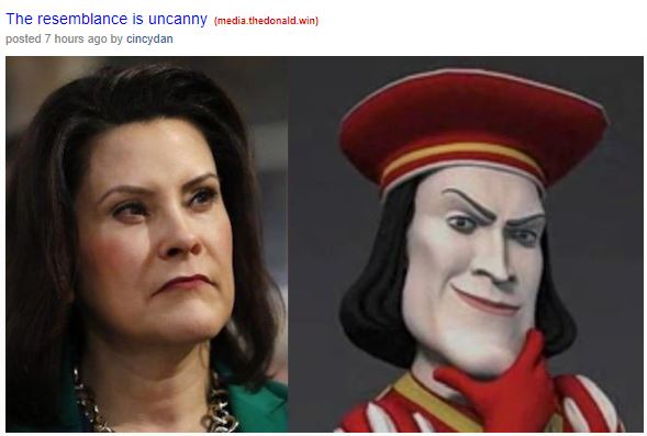 gretchen whitmer clown