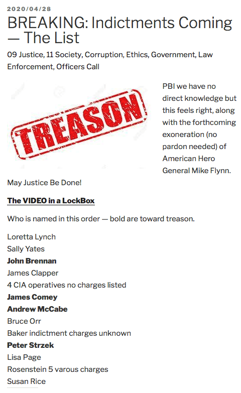 indictments
