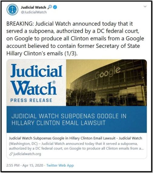 judicial watch