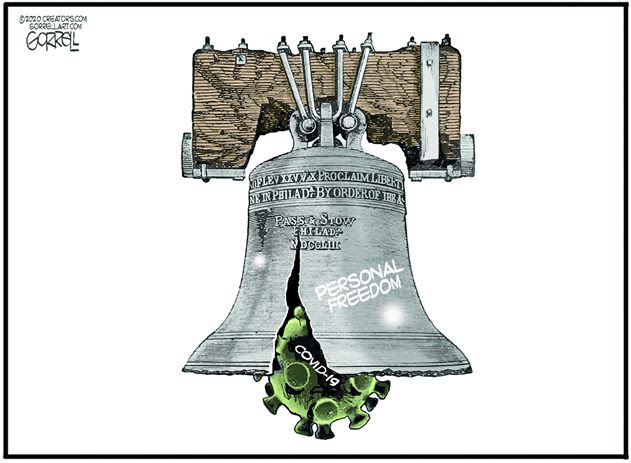 liberty bell coronavirus