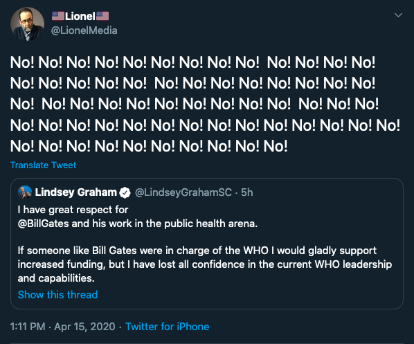 lindsey graham bill gates