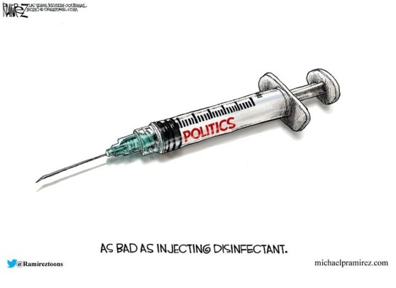 politics syringe corona