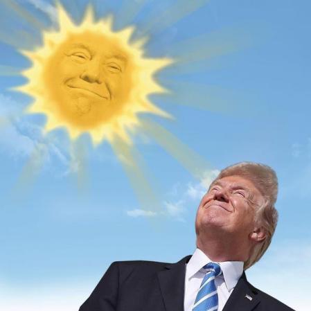 sunlight trump