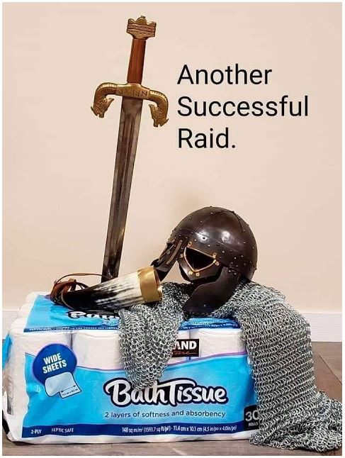 toilet paper sword