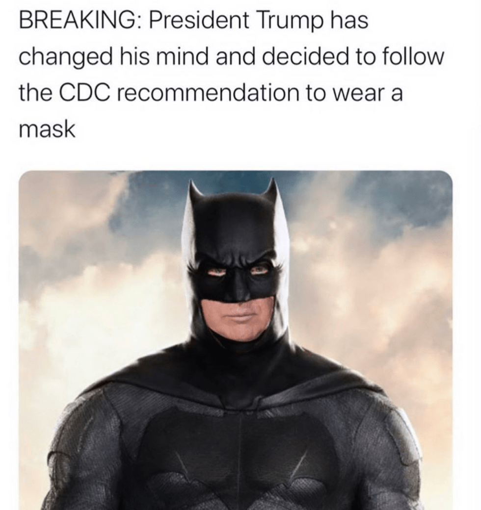 trump batman