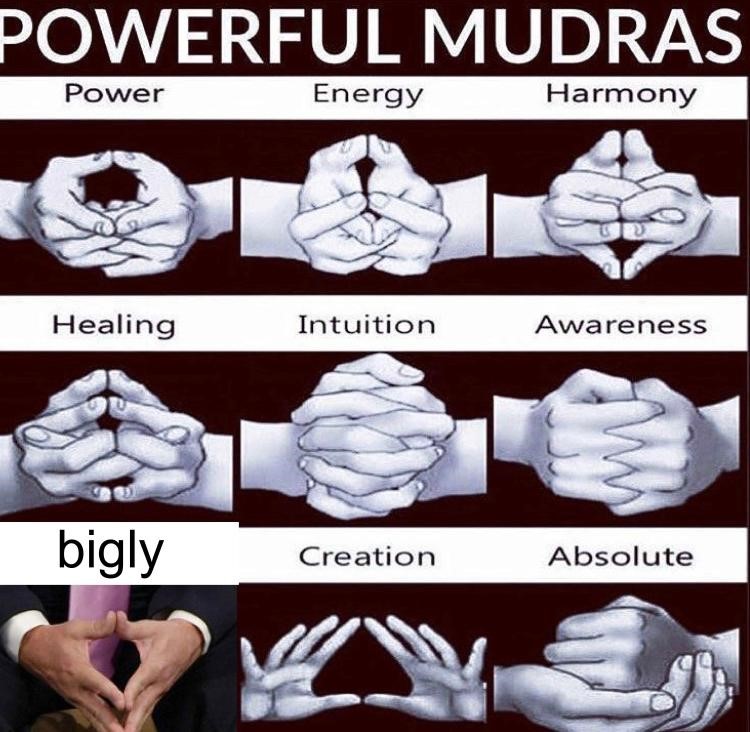 trump hands