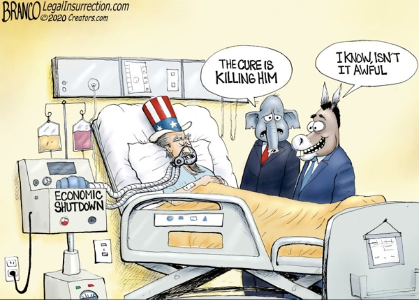 Uncle Sam coronavirus