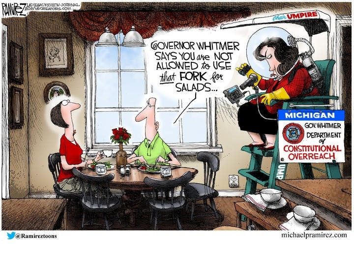 whitmer dinner tyrant