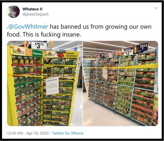 whitmer seeds