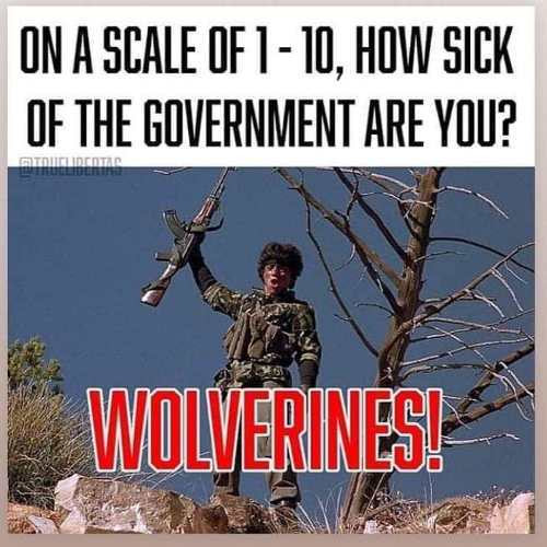 wolverines sick of government