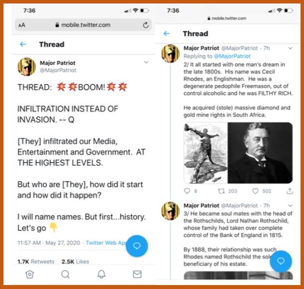 Qanon posts