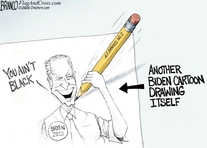 black biden branco