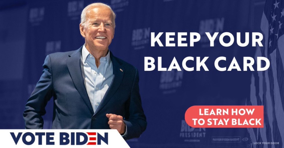 black card biden