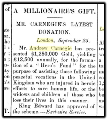 carnegie gift