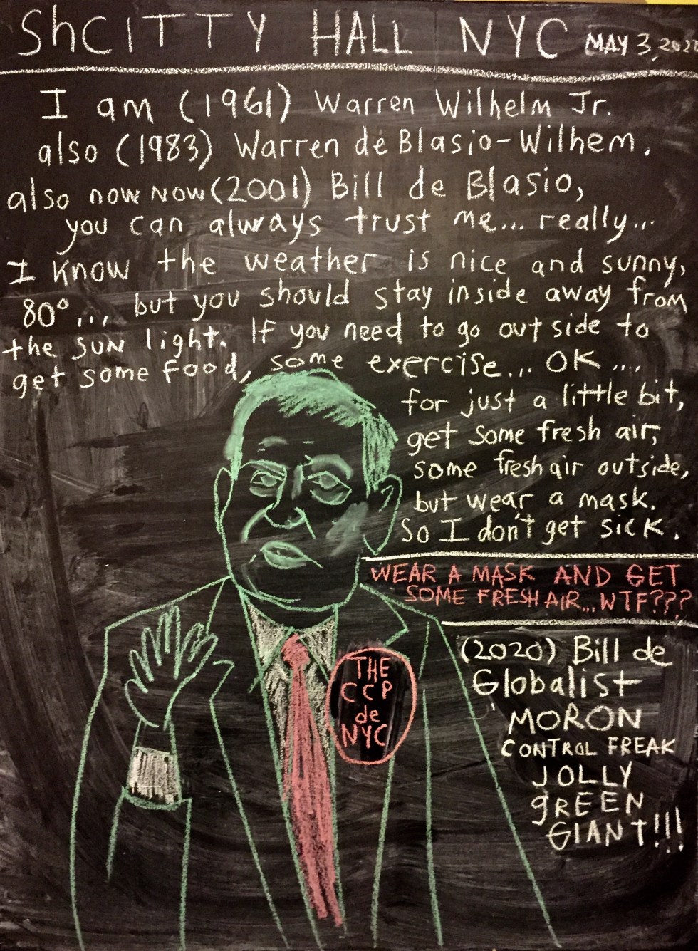 chalk deblasio