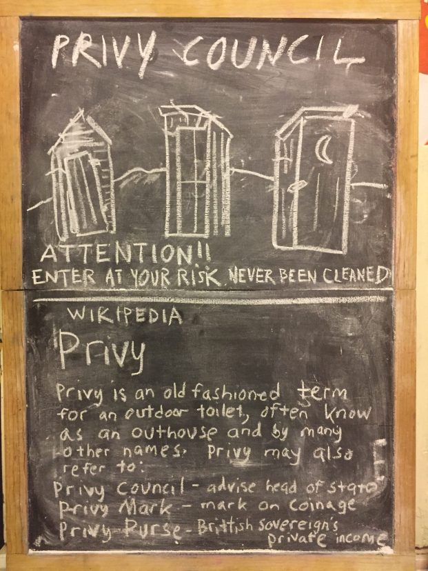 chalk privy