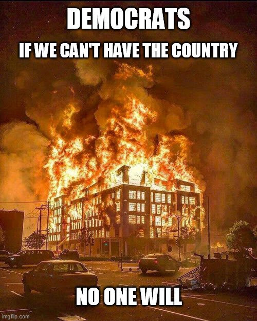 democrat destruction