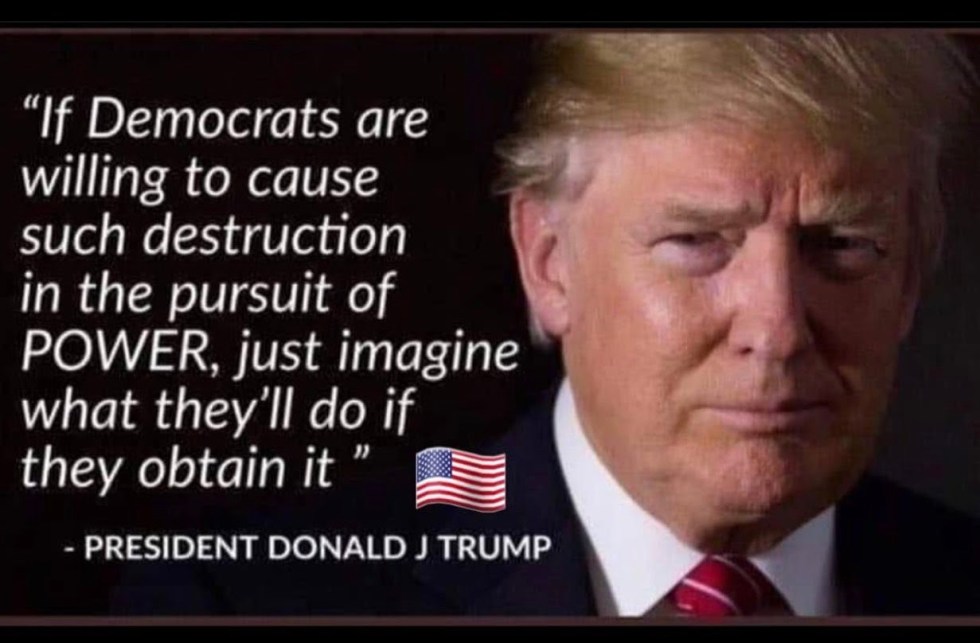 democrat destruction