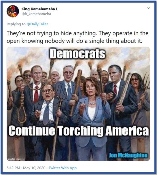democrats torch america