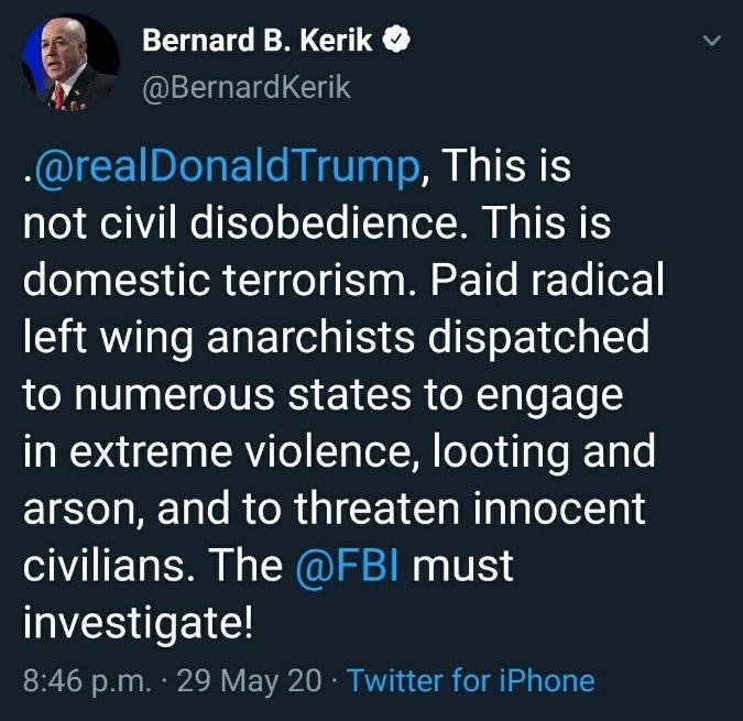 domestic terrorism