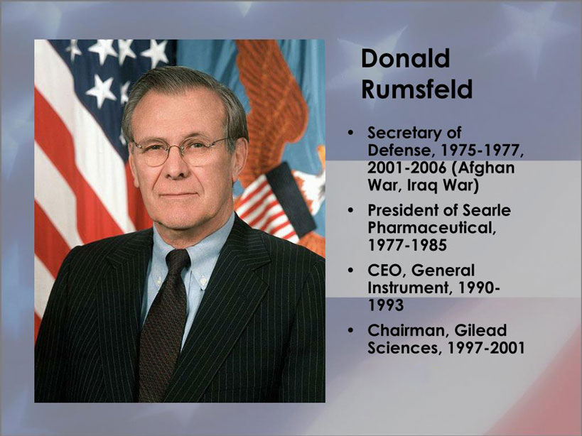 donald rumsfeld