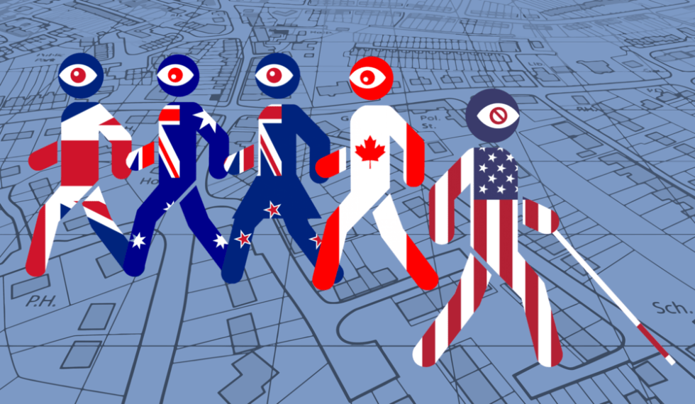 five eyes walk away