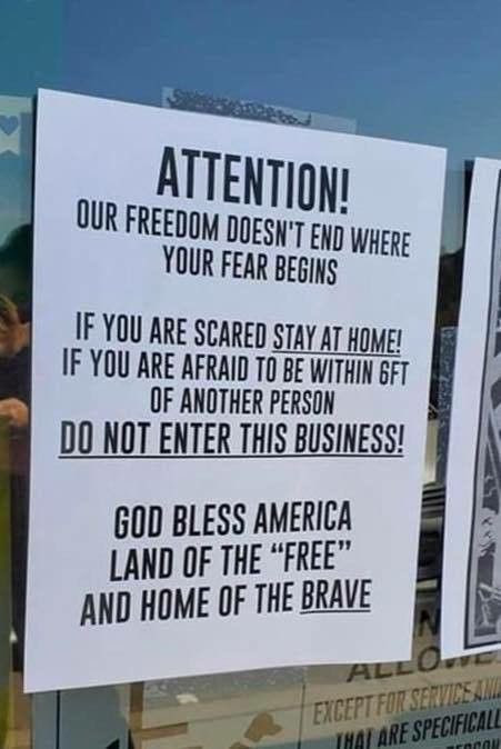 freedom fear
