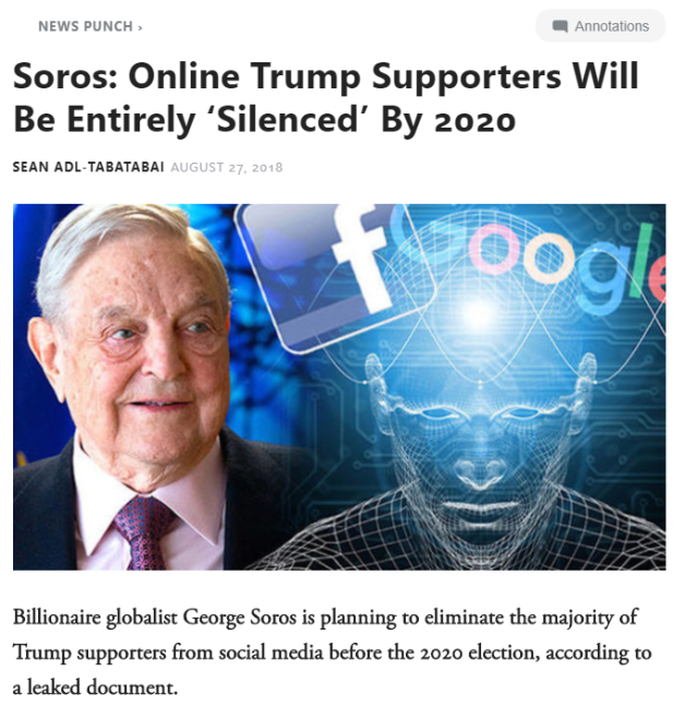 george soros social media