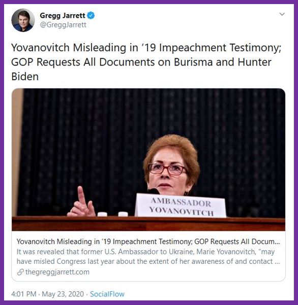 greg jarrett yovanovitch
