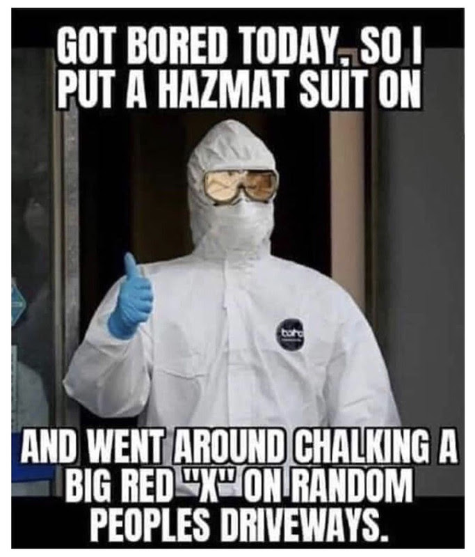 hazmat suit