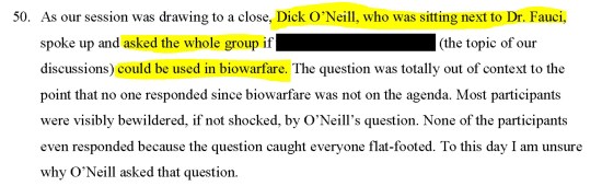 Whistleblower. (May 11, 2020). First Amended Whistleblower Affidavit re. Highlands Group illegal DARPA technology weaponization meetings, Sec. 50. Anonymous Patriots.