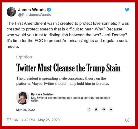 james wood first amendment