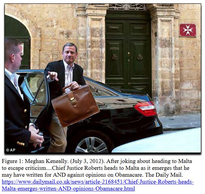 john roberts in malta
