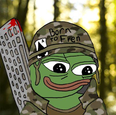 keyboard warrior pepe