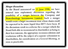 merger discussion