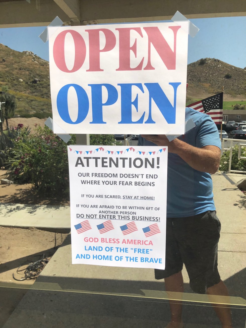 open for business