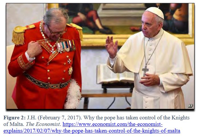pope knights malta