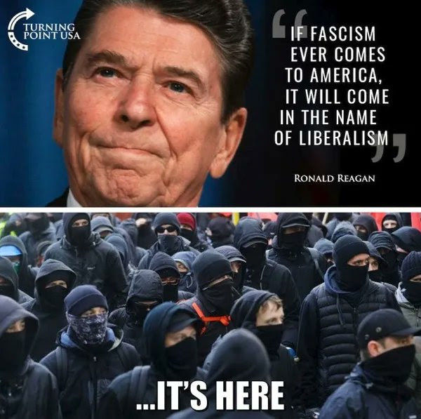 reagan antifa liberalism