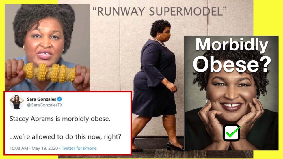 stacey abrams obese