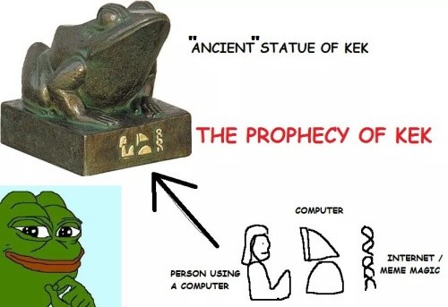 statue of kek