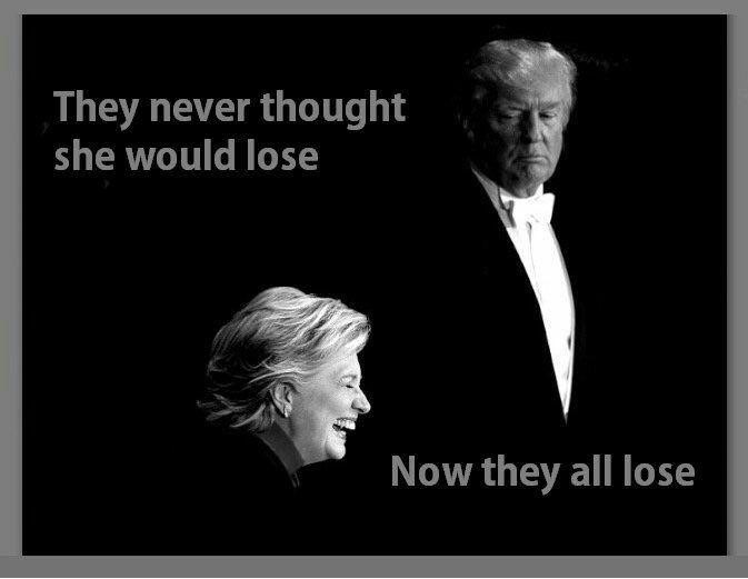 trump clinton lose