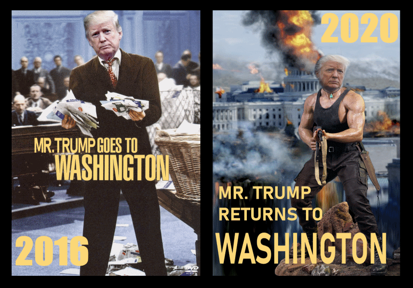 trump goes to washington