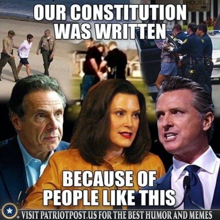 tyrants whitmer cuomo newsom