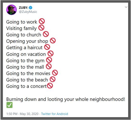 zuby tweet