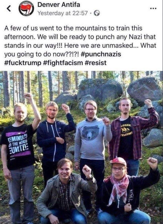 antifa fighters